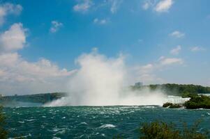 The beauty and imponence of Niagara Falls in Canada photo