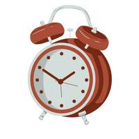 alarma reloj retro clásico ilustración vector