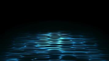 Realistic abstract water, sea or river. Overlay. Animation of seamless loop. video