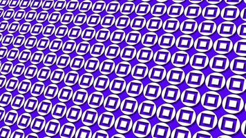 Abstract background with geometric pattern. Rotating squares. Multicolor geometric shapes 4K. Colorful animation graphics texture with square shapes. seamless loop, 4K video
