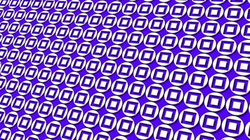 Abstract background with geometric pattern. Rotating squares. Multicolor geometric shapes 4K. Colorful animation graphics texture with square shapes. seamless loop, 4K video