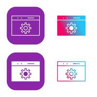 Unique Web Optimization Vector Icon