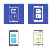 Unique Mobile Applications Vector Icon