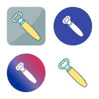 Unique Opener Vector Icon