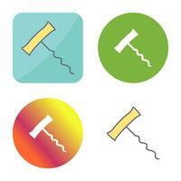 Unique Corkscrew Vector Icon