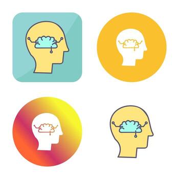 Thinking Vector Icon