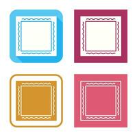 Unique Frame Vector Icon