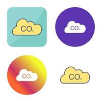 Carbon Dioxide Vector Icon