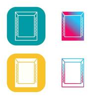 Unique Frame Vector Icon