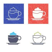 Latte Vector Icon