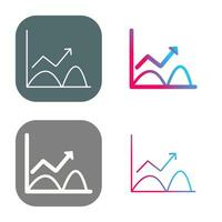 Trend in Graph Vector Icon