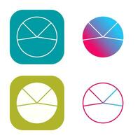Pie Chart Analysis Vector Icon