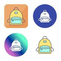 Bag Pack Vector Icon