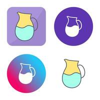 Milk Jug Vector Icon