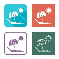 Beach Vector Icon