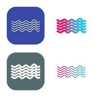 Magnetic Waves Vector Icon