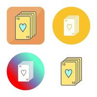 Deck of Cards Vector Icon