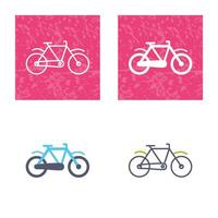 icono de vector de bicicleta