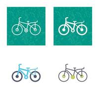 icono de vector de bicicleta