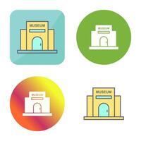 Museum Building Vector Icon