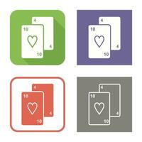 Playing Cards Vector Icon