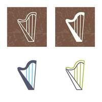 Harp Vector Icon