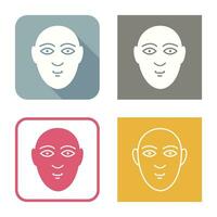 Human Face Vector Icon