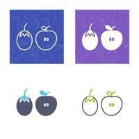 Fruits and VVegetables Vector Icon