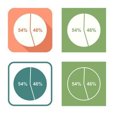 Candidate Stats Vector Icon