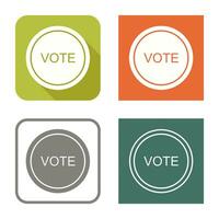 Vote Link Vector Icon