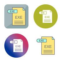 EXE Vector Icon