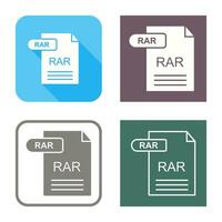 RAR Vector Icon