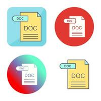 icono de vector de documento