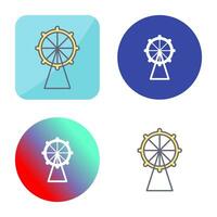 Ferris Wheel Vector Icon