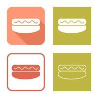 Hot Dog Vector Icon