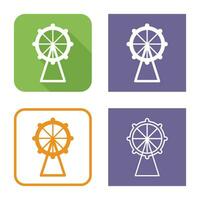 Ferris Wheel Vector Icon