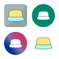 icono de vector de sombrero