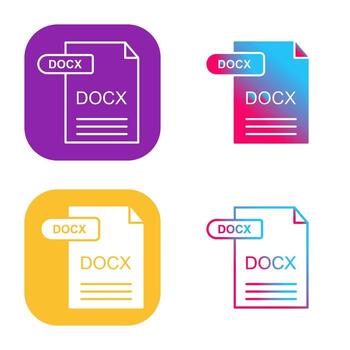 DOCX Vector Icon