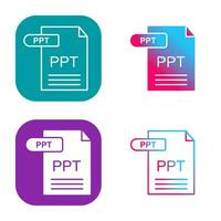 PPT Vector Icon