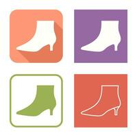 Boots with Heels Vector Icon