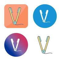 Straightener Vector Icon