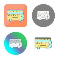 Double Bus Vector Icon