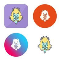 Mandrill Vector Icon