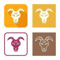 Goat Vector Icon