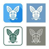 Kangaroo Vector Icon