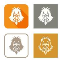 Mandrill Vector Icon