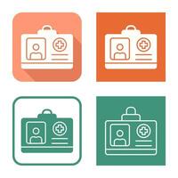 Id Card Vector Icon