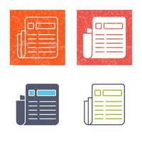 News Paper Vector Icon