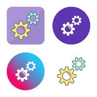 Gears Vector Icon