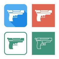 icono de vector de pistola